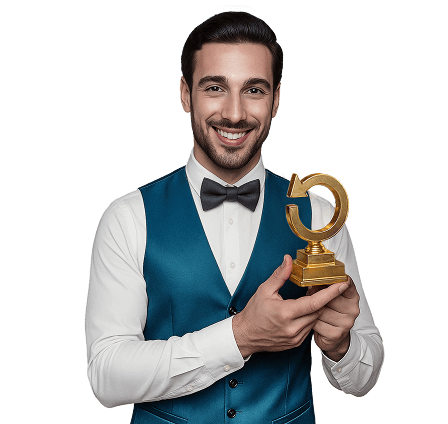 We celebrate every weekend with a 50% Bonus and 50 Free Spins. Winnings are always sweeter when they come from a bonus!